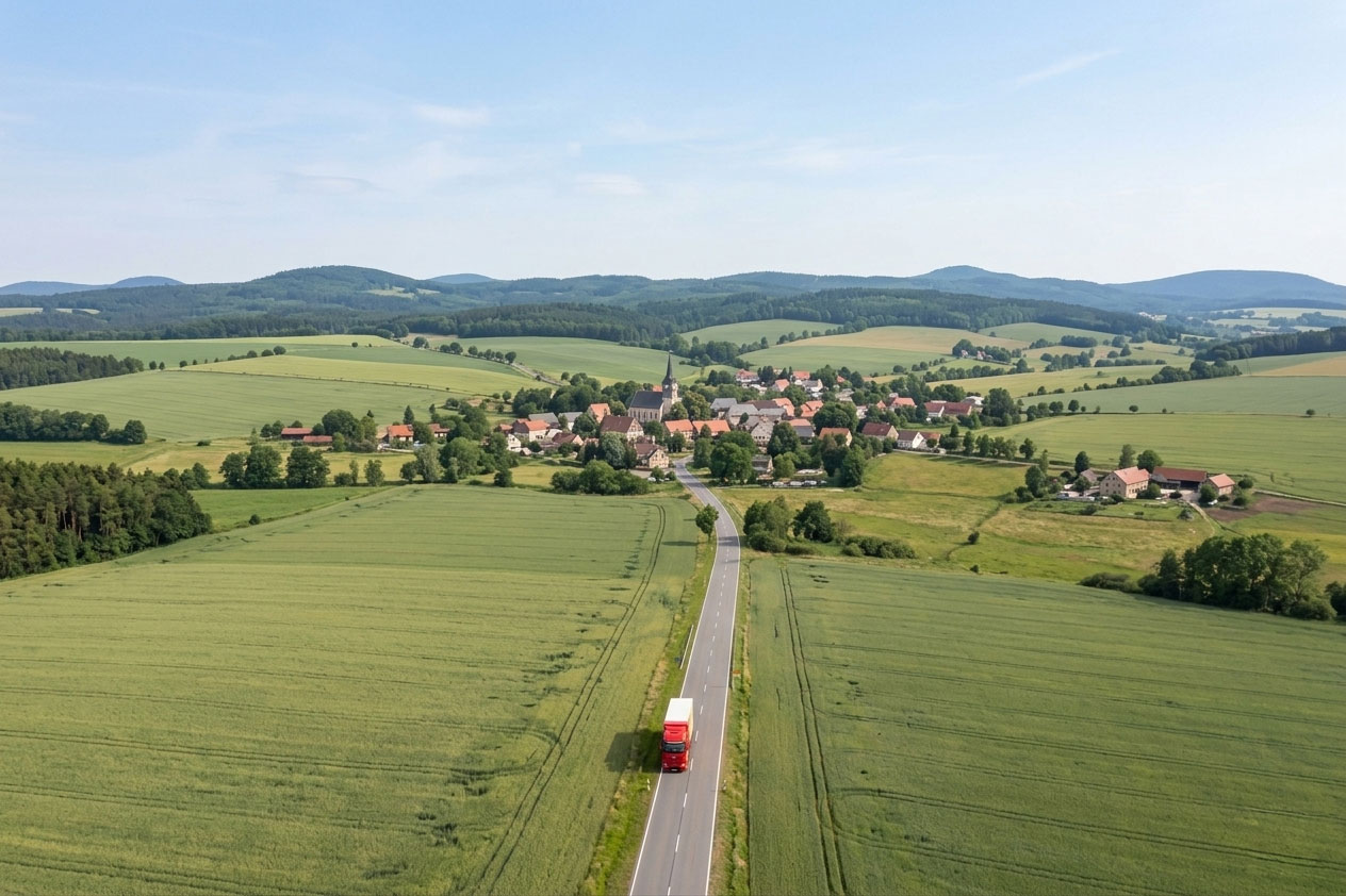 Carl Grove Umzugsfahrzeug